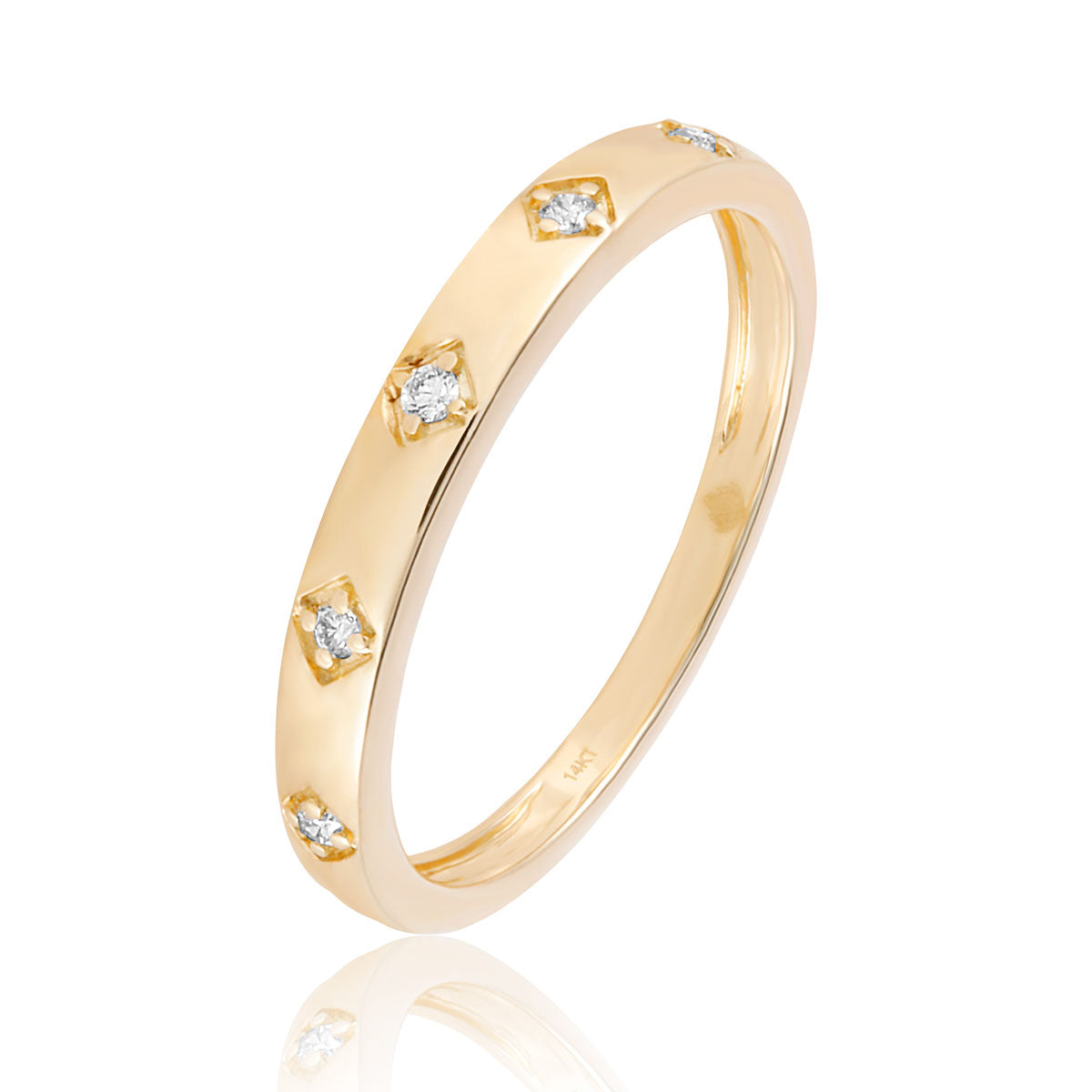 Stella Star Diamond Ring