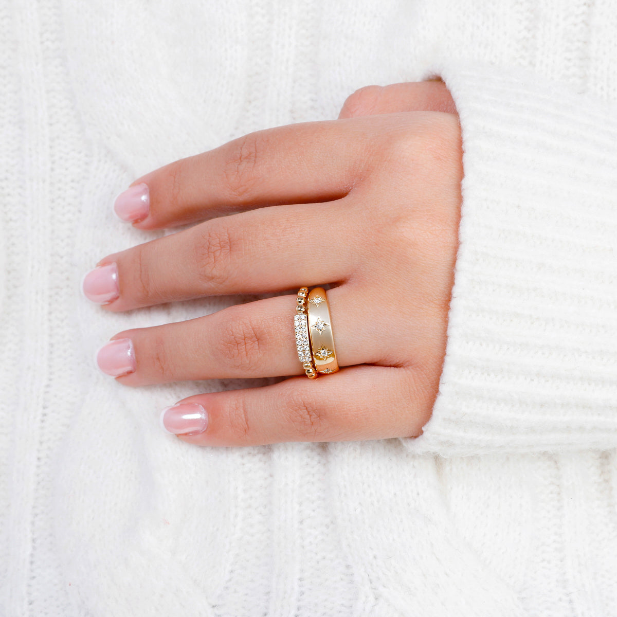 Chunky Northstar Ring