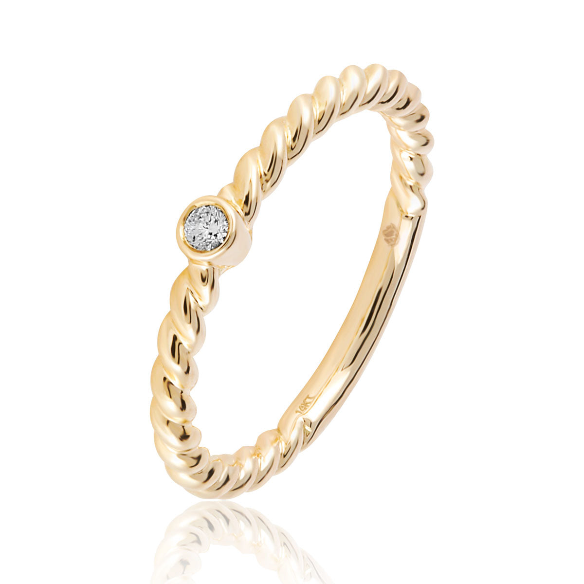 Lumina Twist Ring