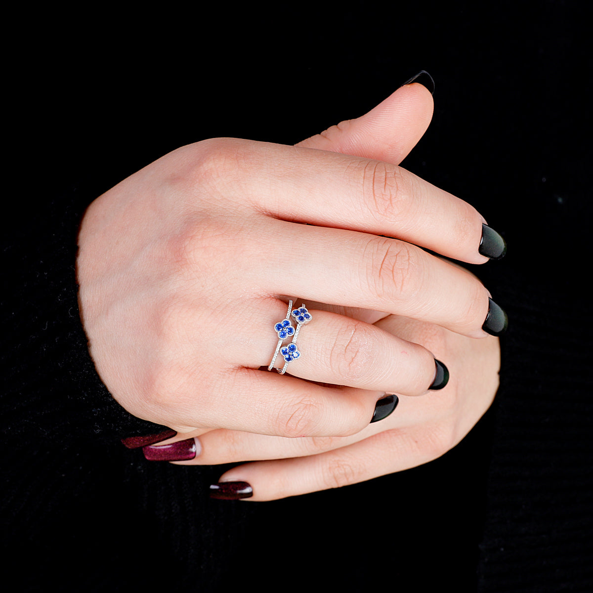 Triple Luck Precious Ring
