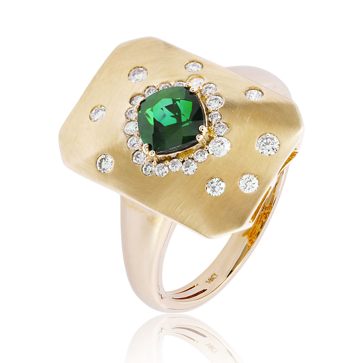 Precious Statement Speckle Ring