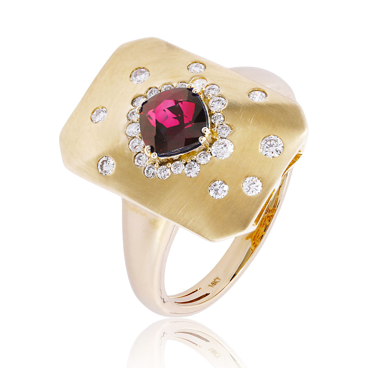 Precious Statement Speckle Ring