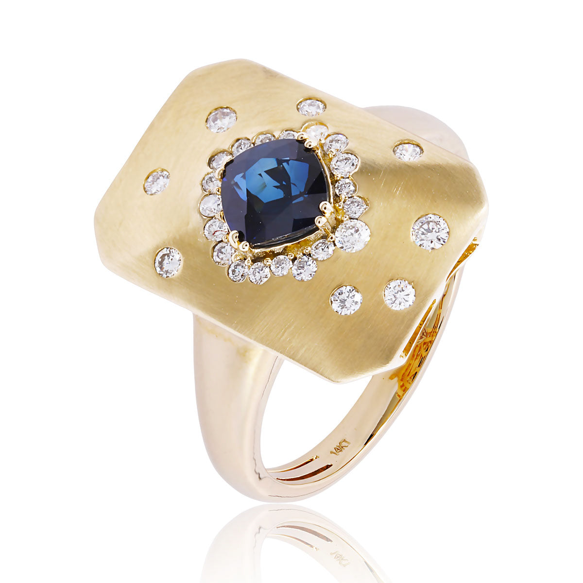 Precious Statement Speckle Ring
