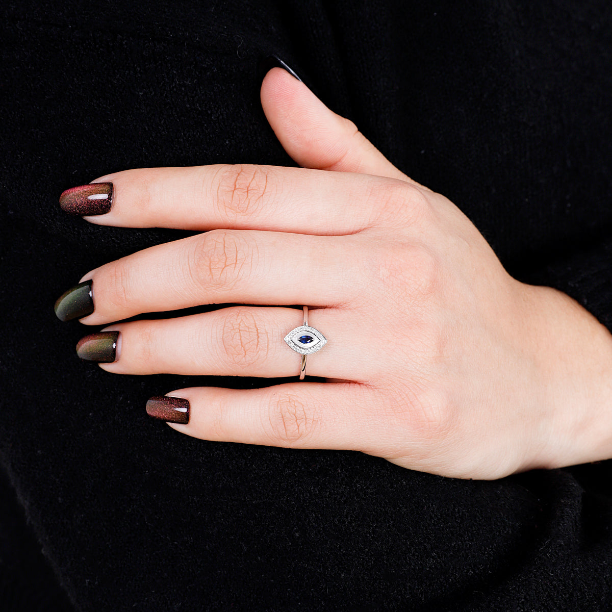 Marquise Precious Gaze Ring