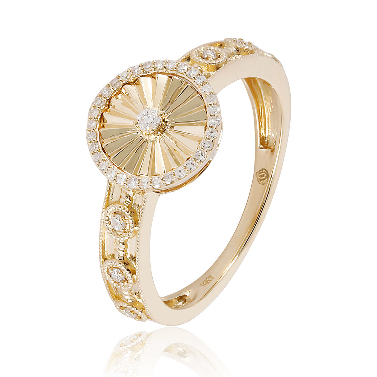 Vintage Medallion Ring