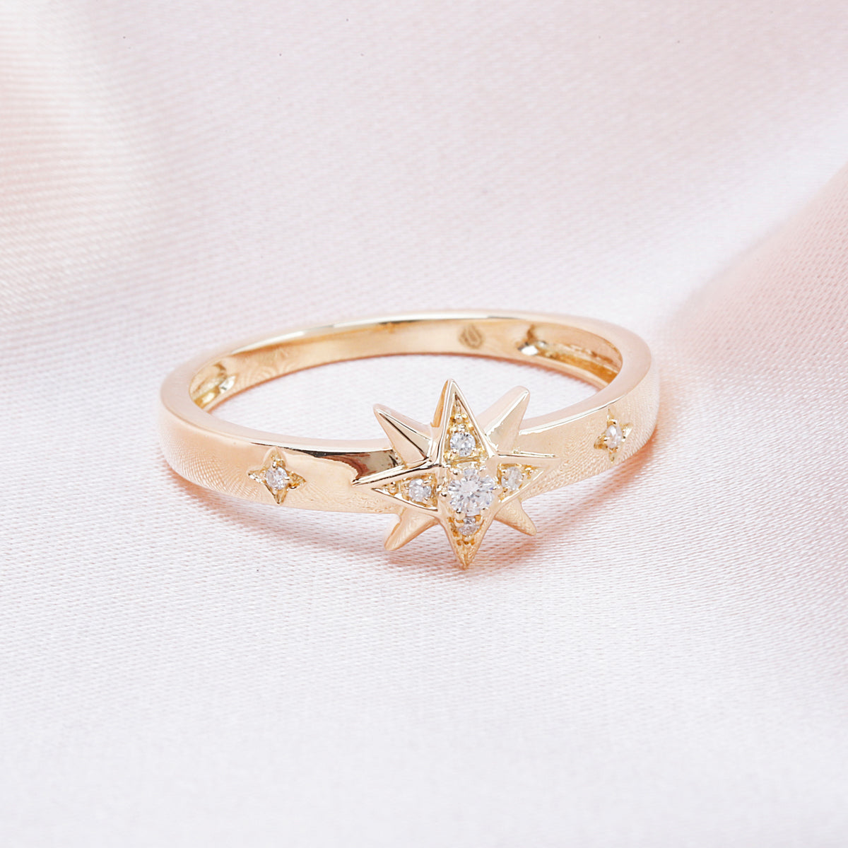 Golden Northstar Ring