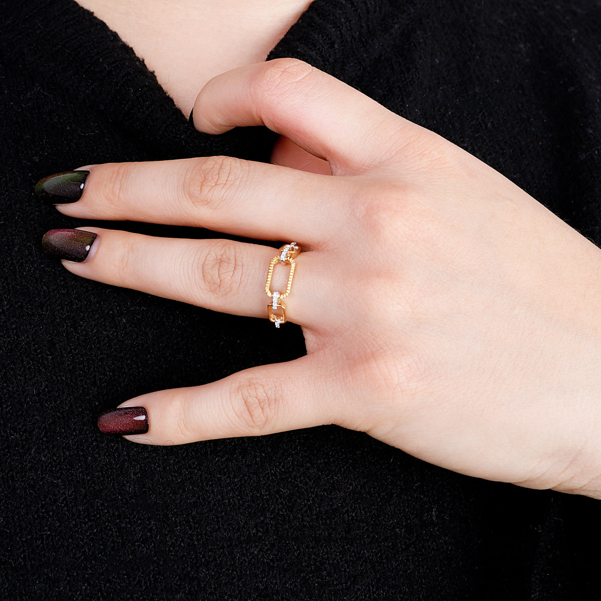 Rectangular Link Ring