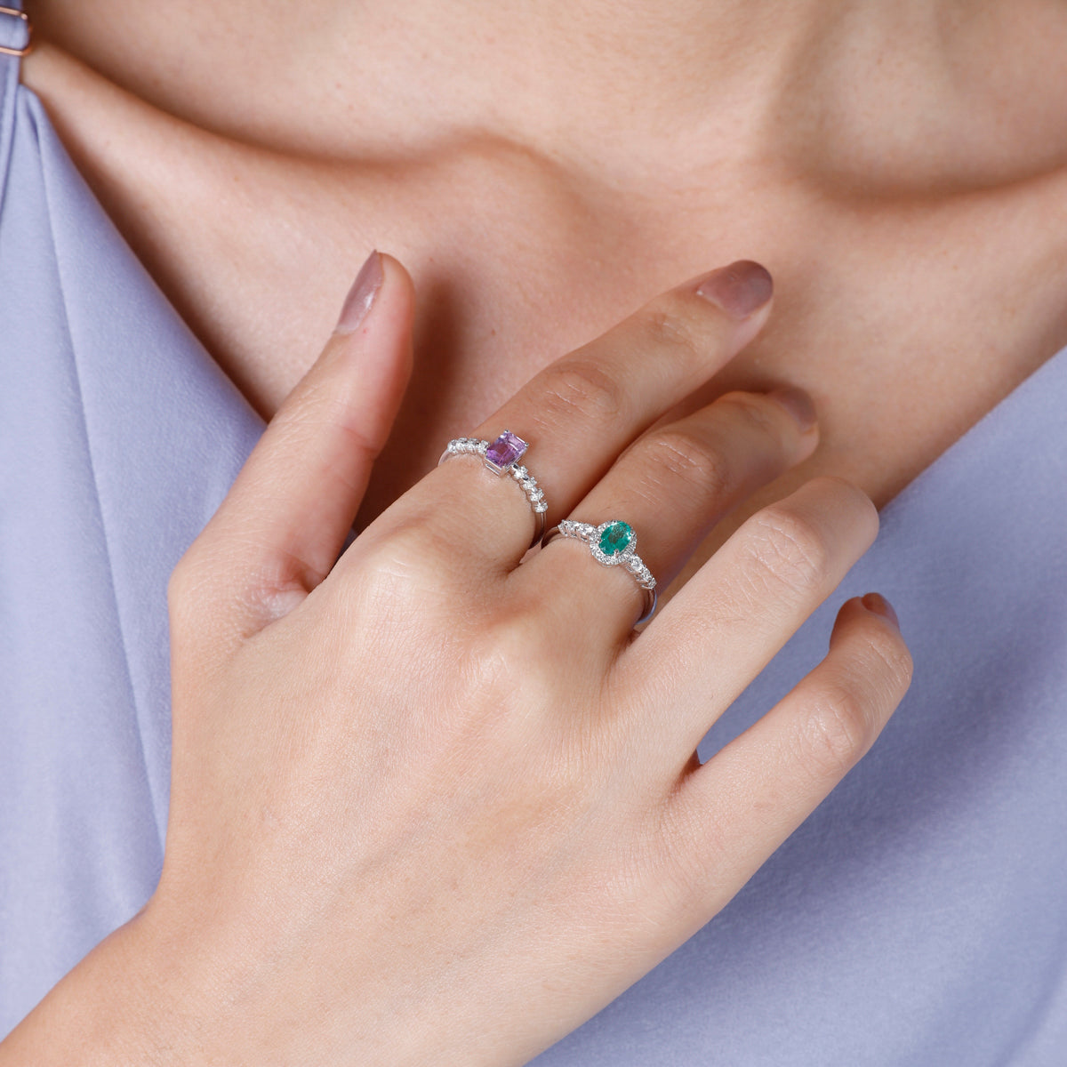 Dainty Baguette Ring