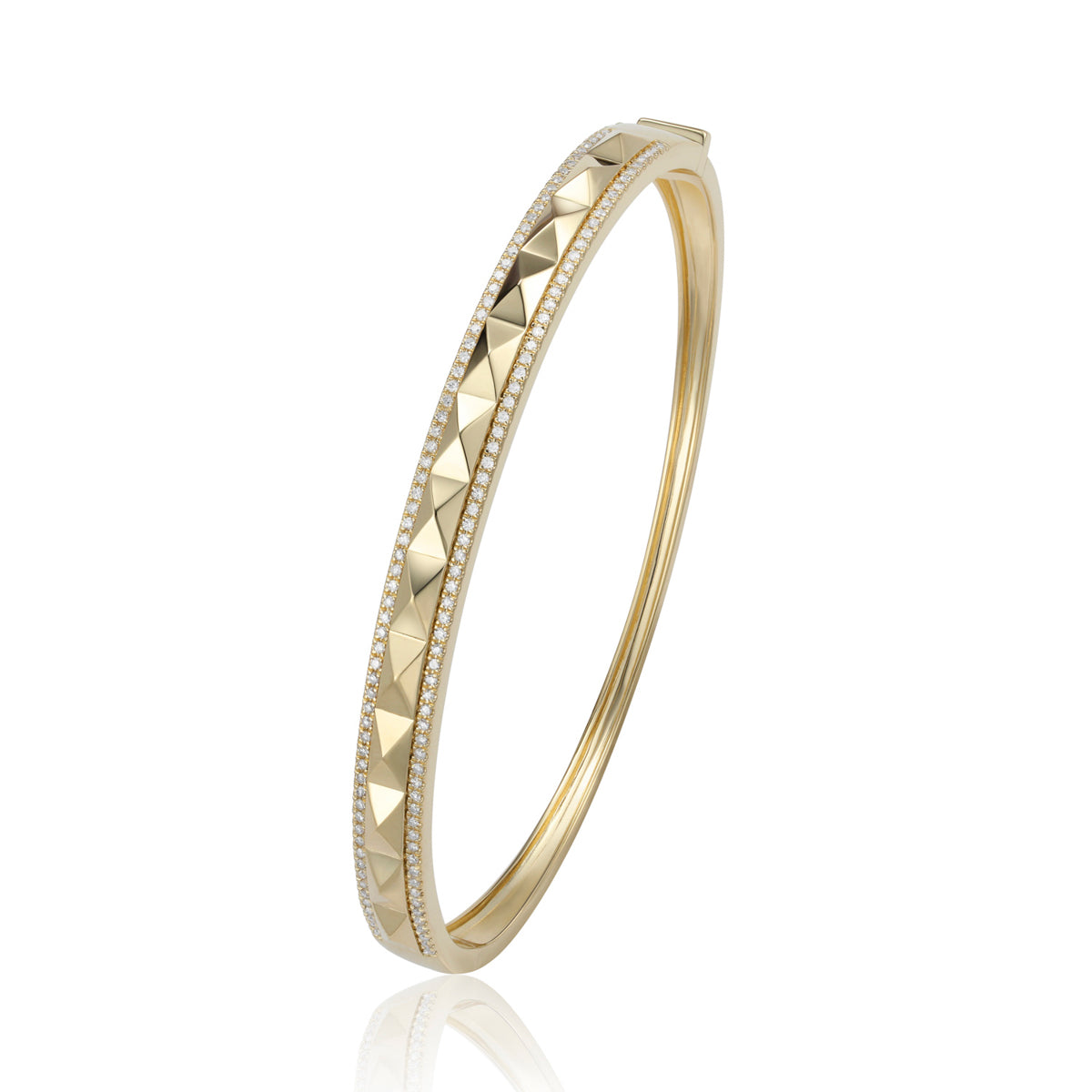 Pyramid Bold Statement Bangle