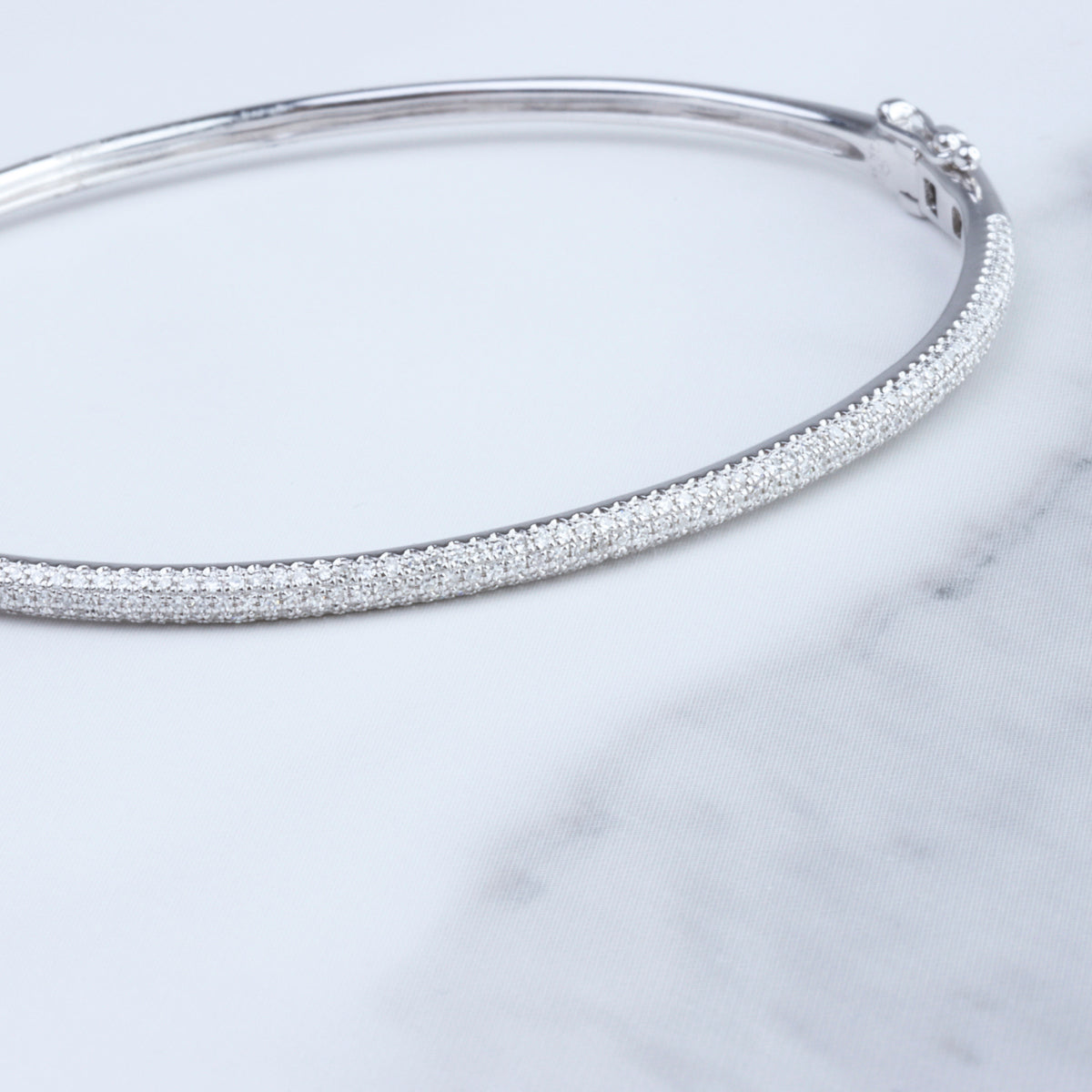 Micro Pave Bangle