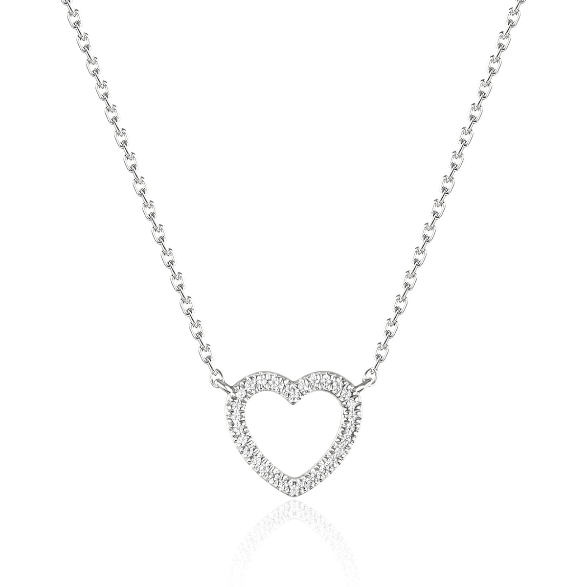 Heart Diamond Necklace