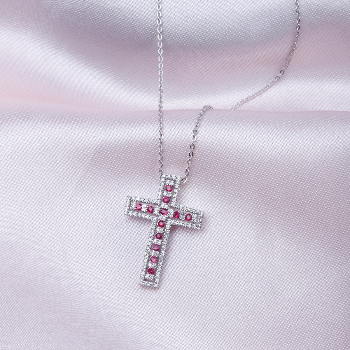 Precious Cross Necklace