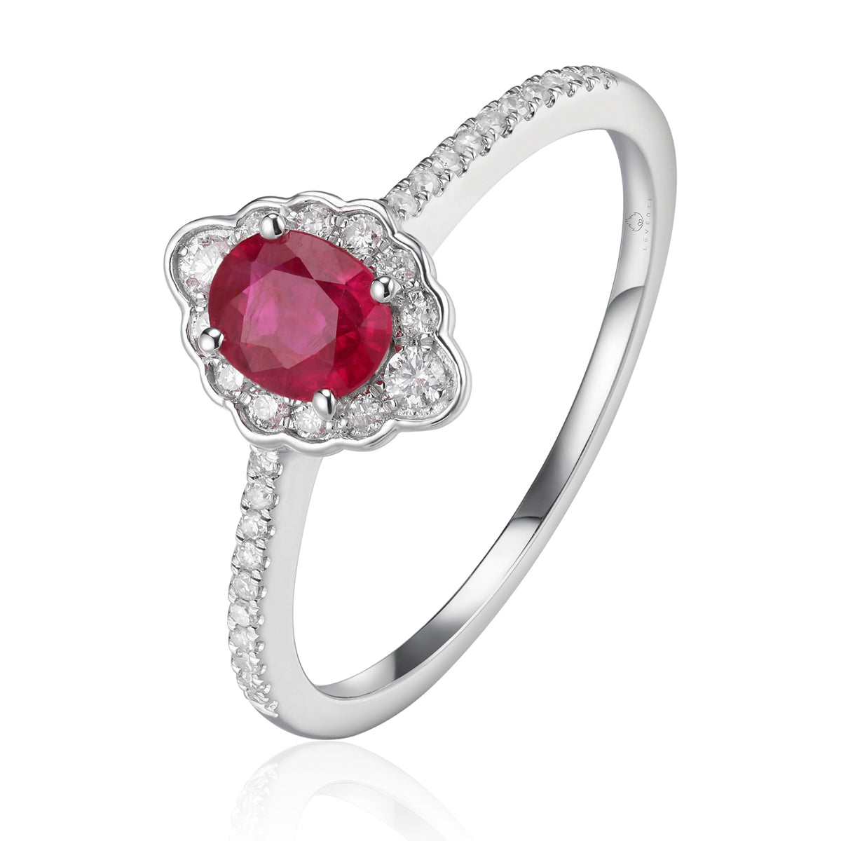Marquise Halo Classic Ring