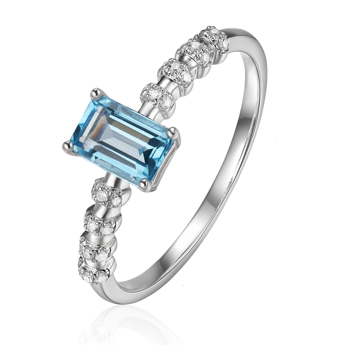 Dainty Baguette Ring