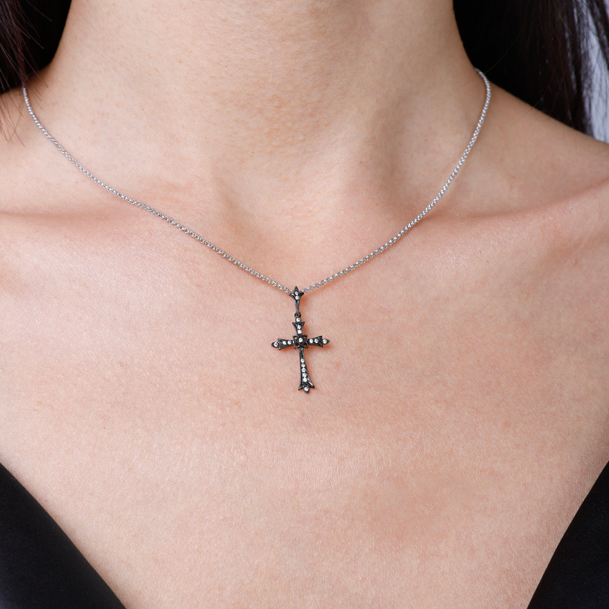 Gothic Cross Necklace