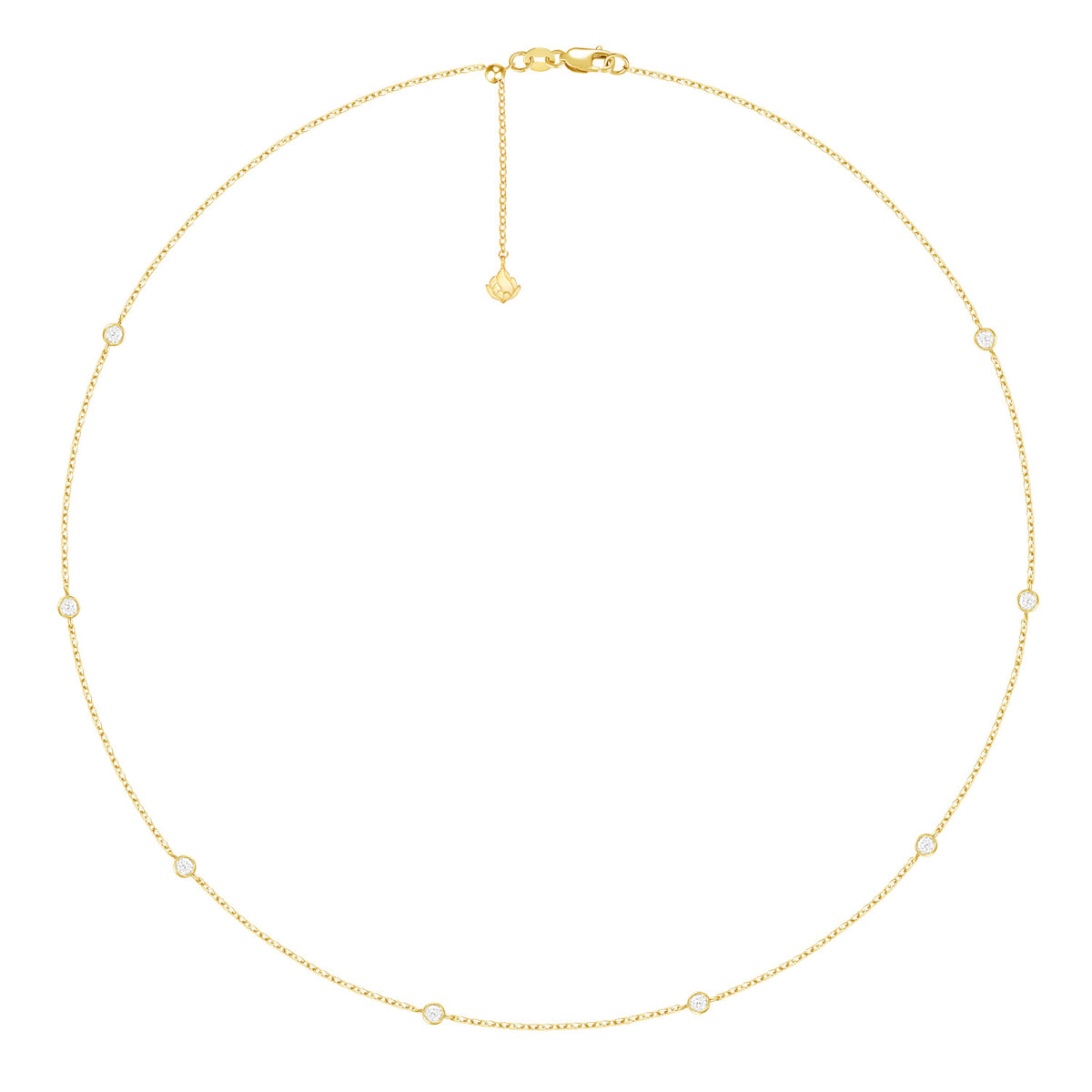 Beaded diamond made to adorn the neck of the most discerning wearer. Refined elegance in a necklace.