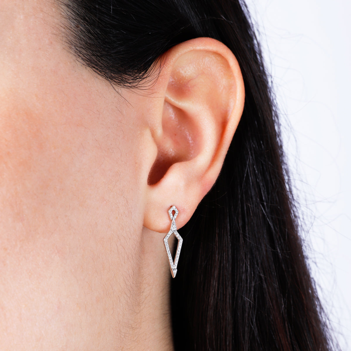 Kite Diamond Earrings