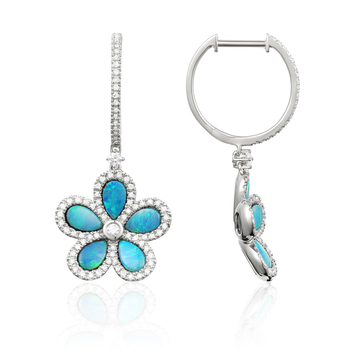 Flower Drop Earrings