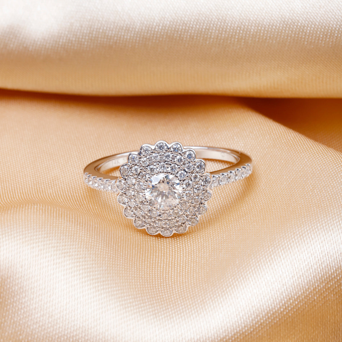 Victorian Inspired Diamond Ring