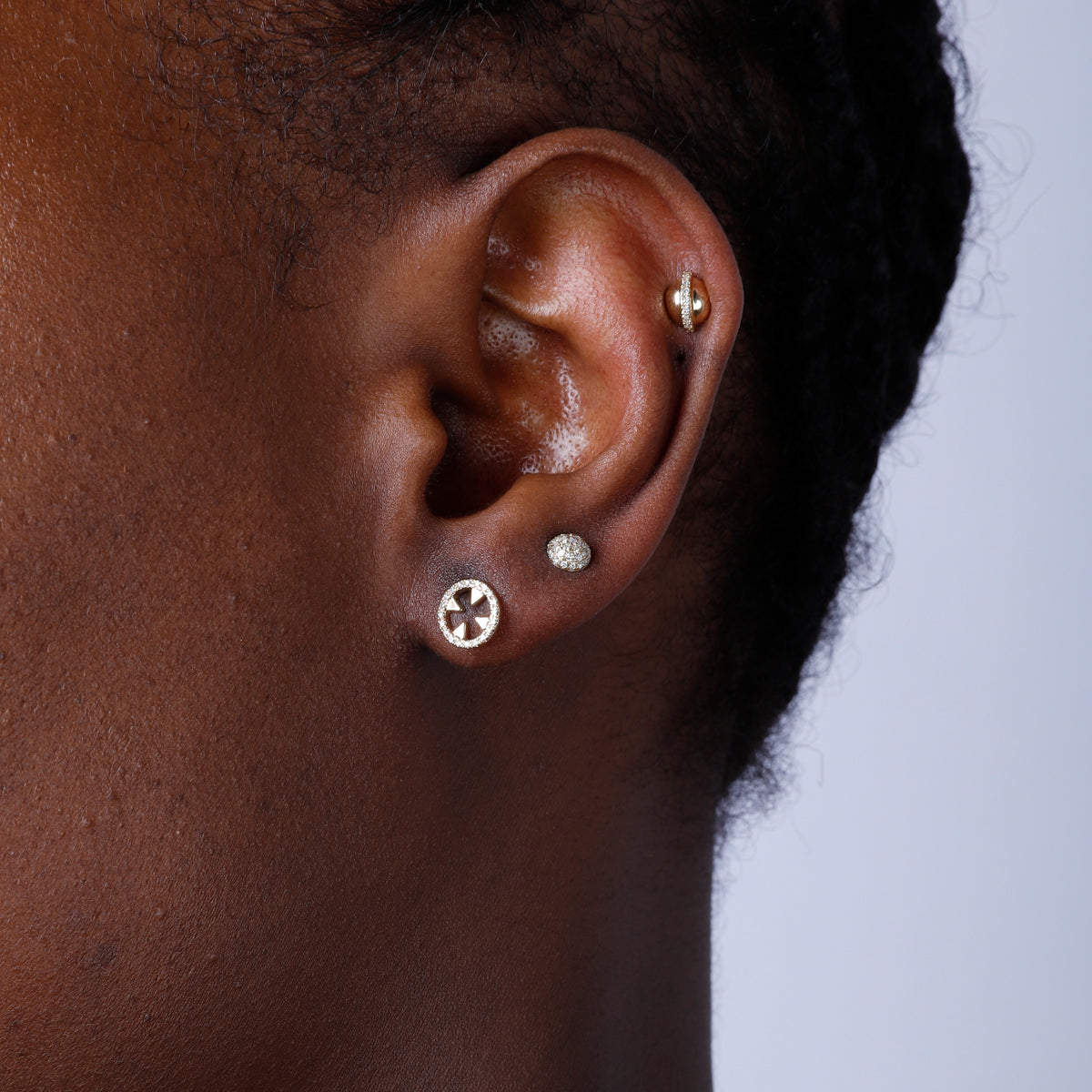 Cross Stud Earrings