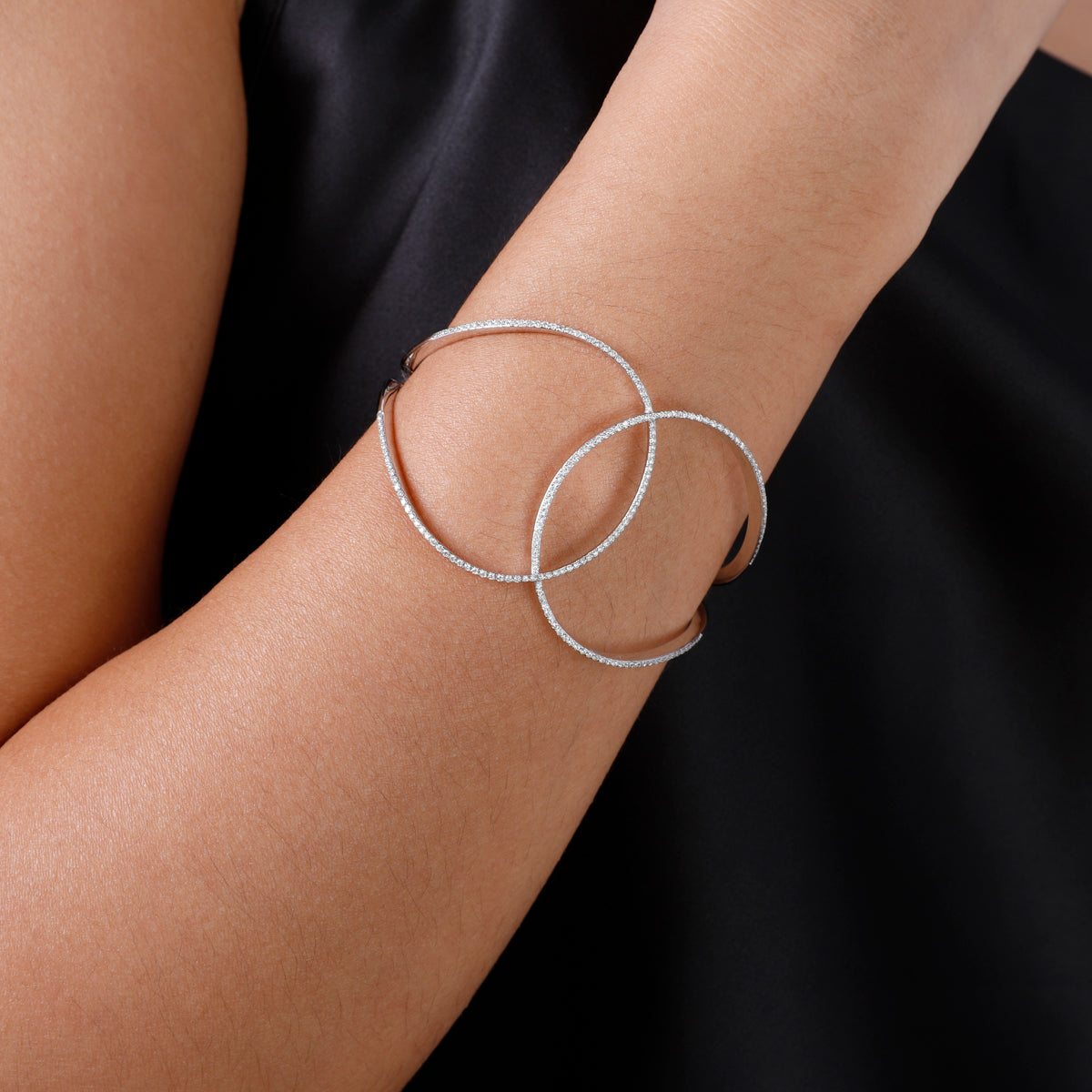 Interlocking Loop Bangle