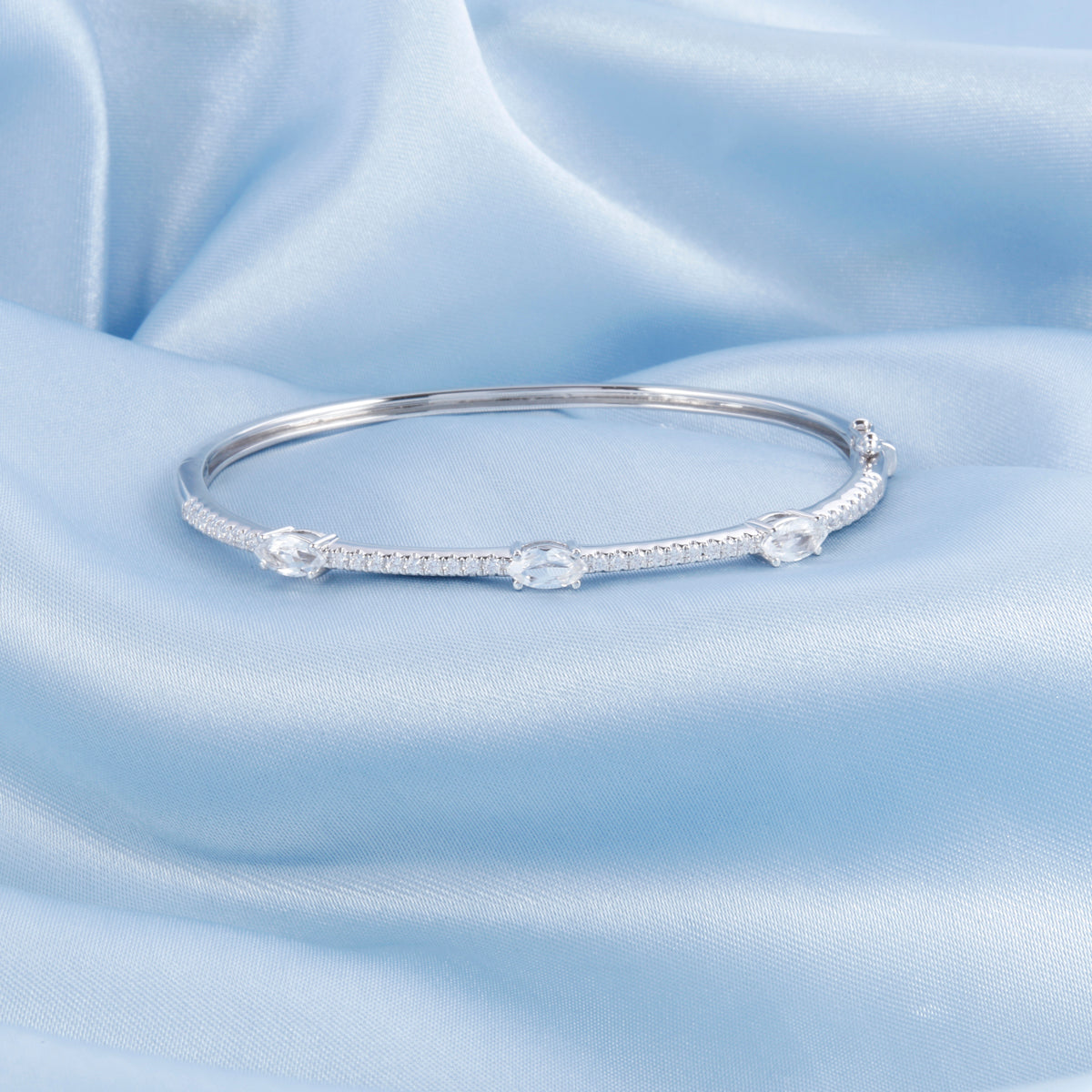 Marquise Statement Bangle