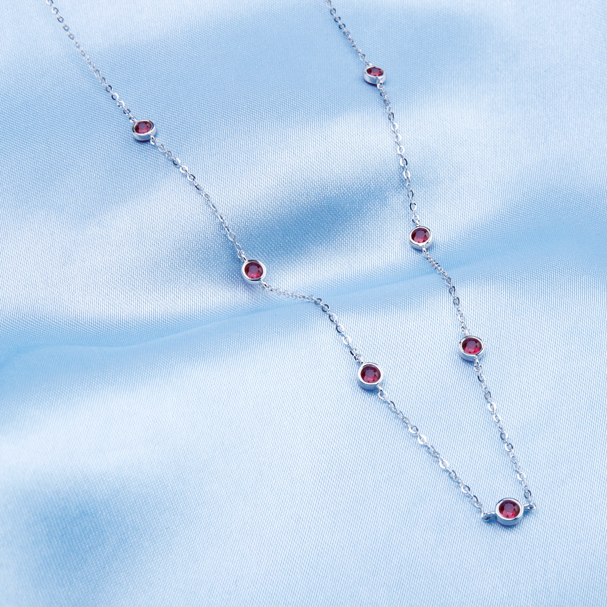 Gem Bezel Necklace