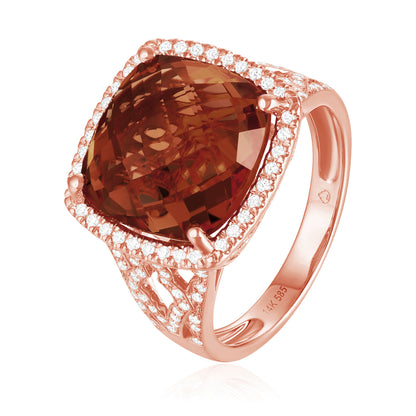 Cushion Cut Classic Statement Ring