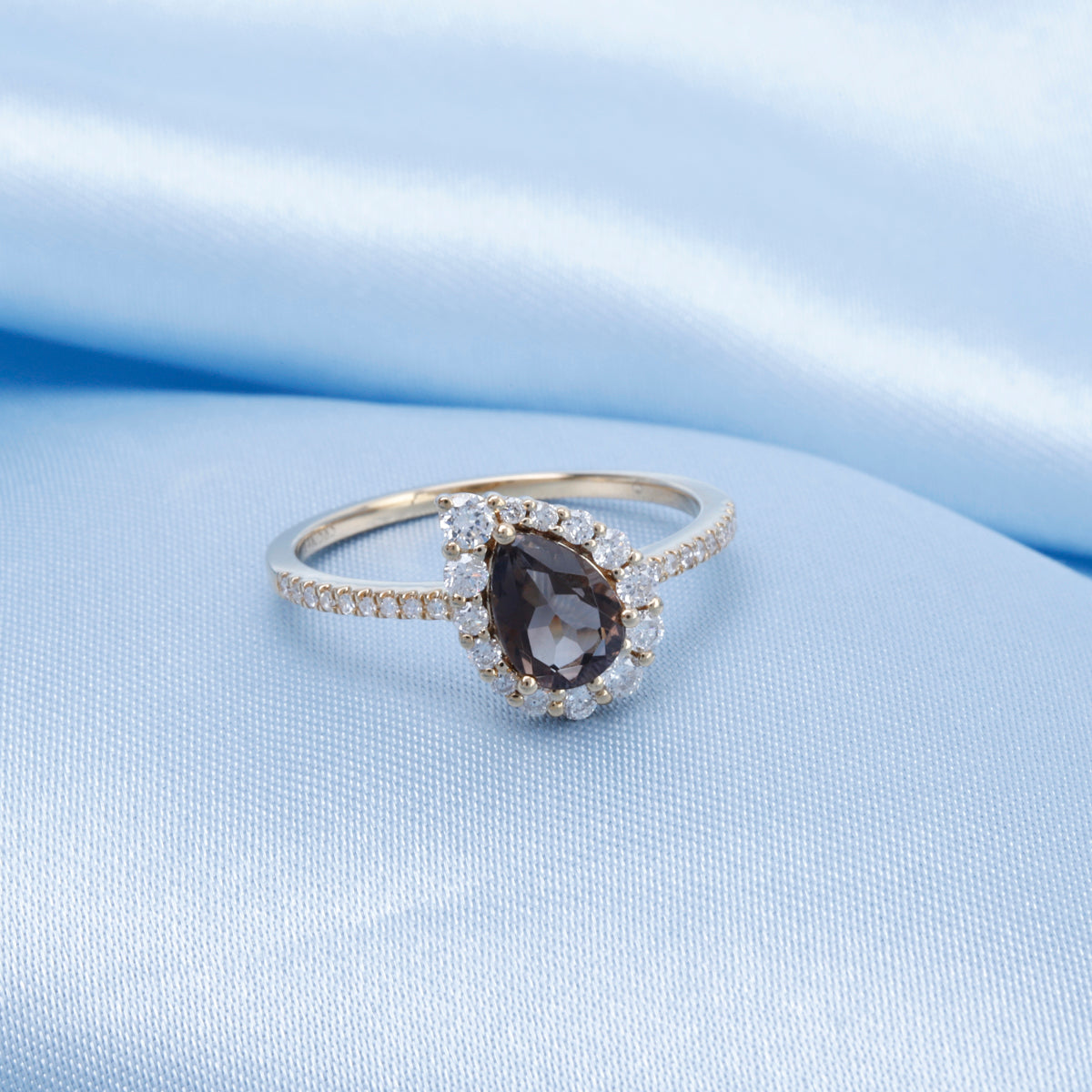 Teardrop Stone Ring