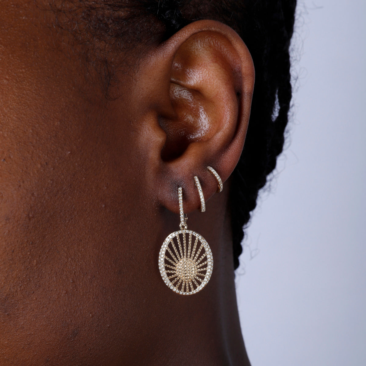 The Sun Classic Earrings