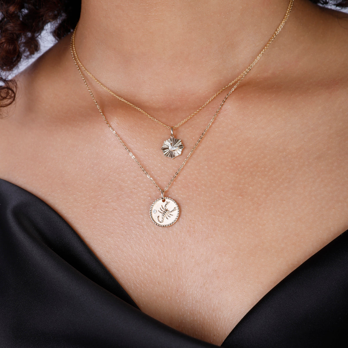 Zodiac MedaIlion Necklace