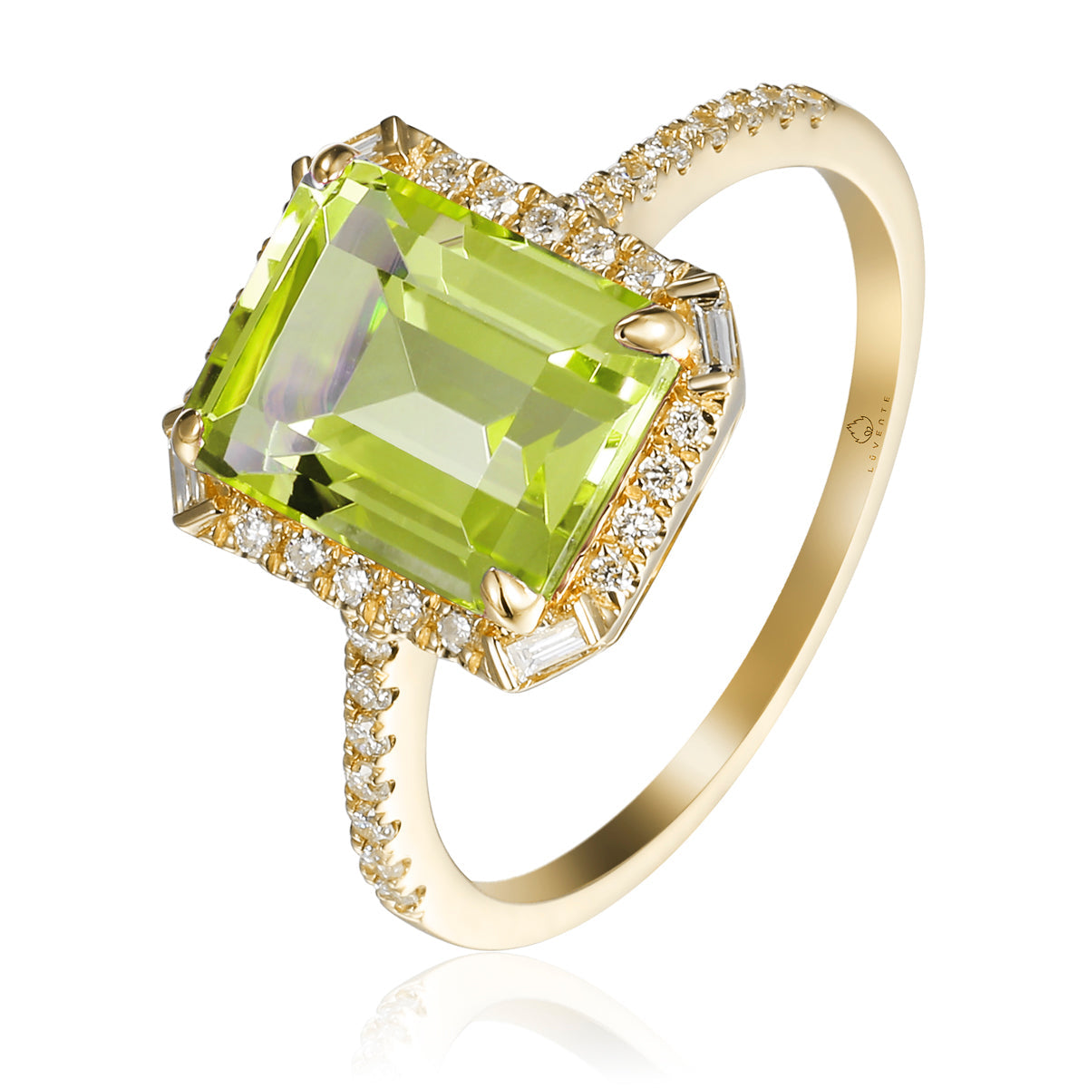 Minimal Halo Ring