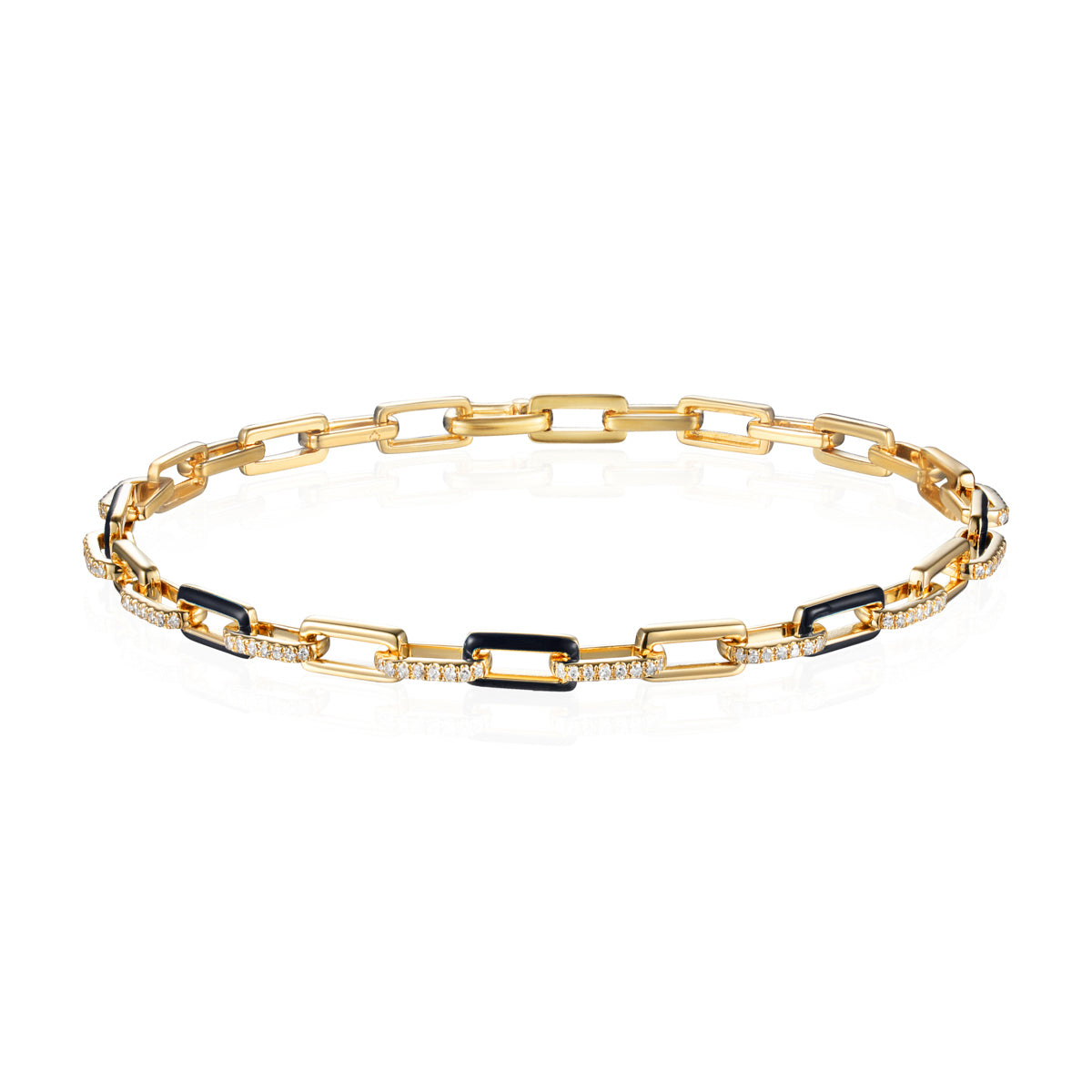 Enamel Chain Bracelet