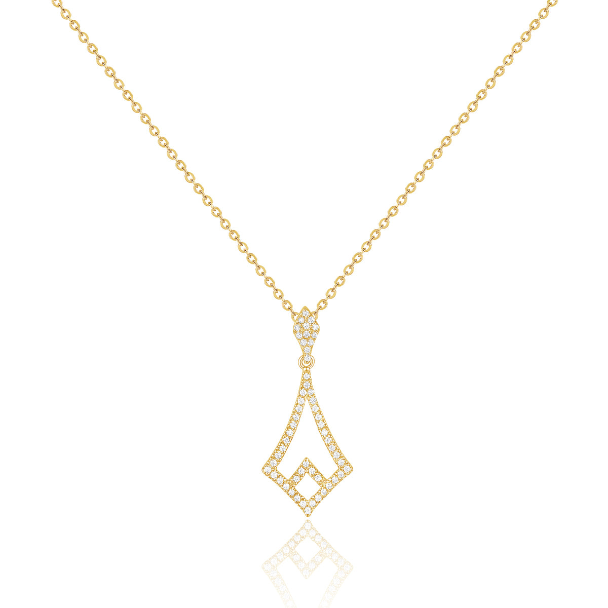 Chandelier Diamond Necklace