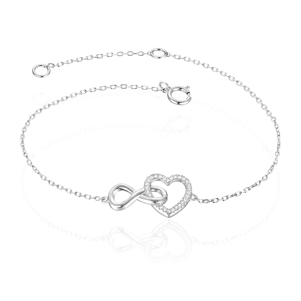 Infinity Heart Bracelet