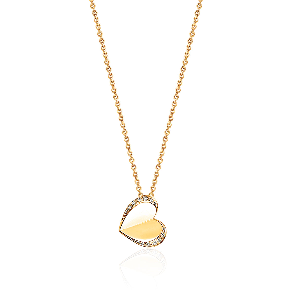 Diamond Heart Necklace