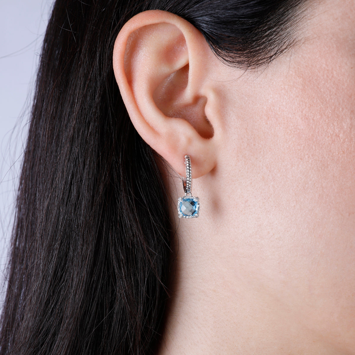 Royal Braided Halo Earrings