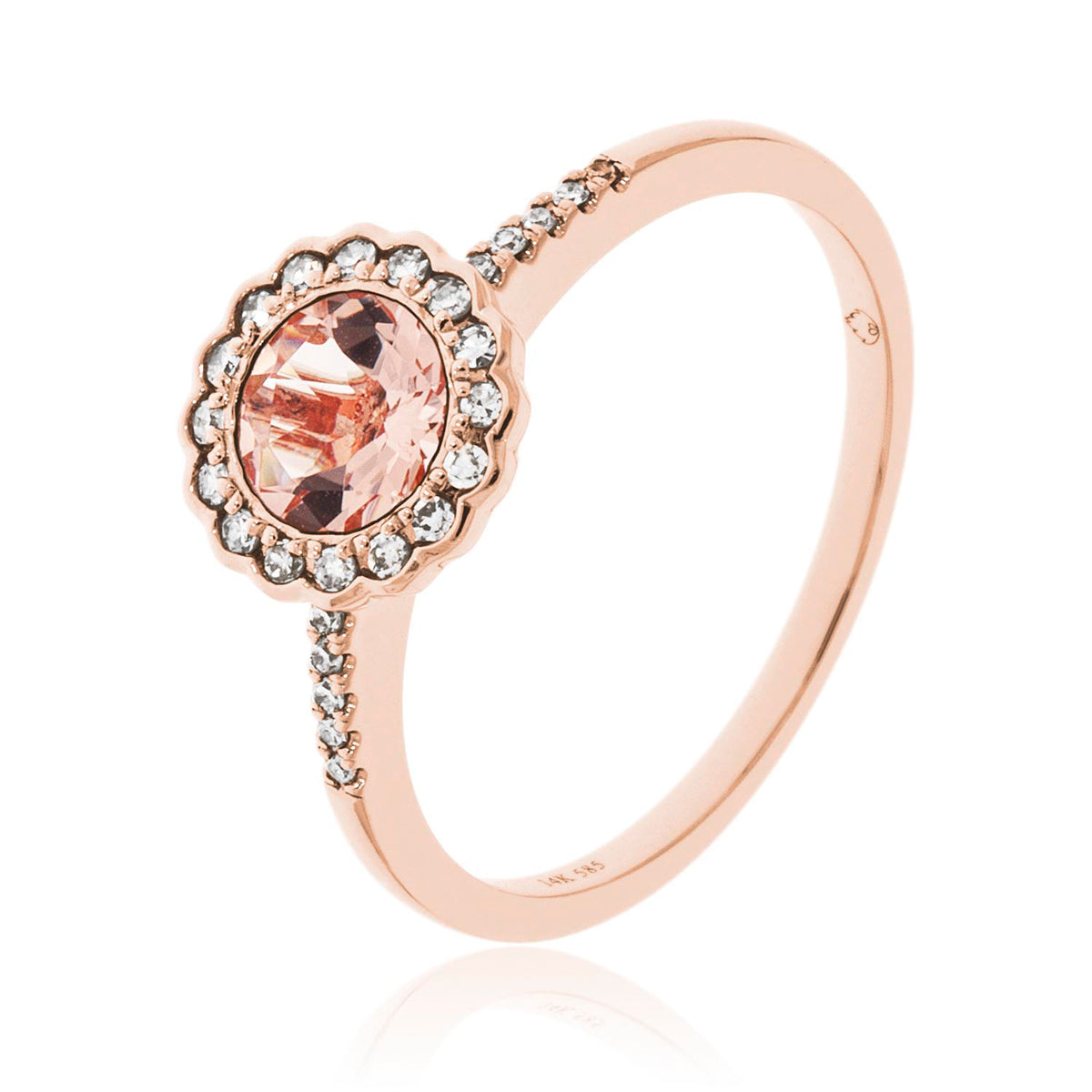 Halo Floral Ring