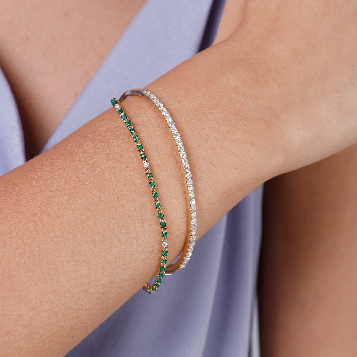 Light One Tier Bangle