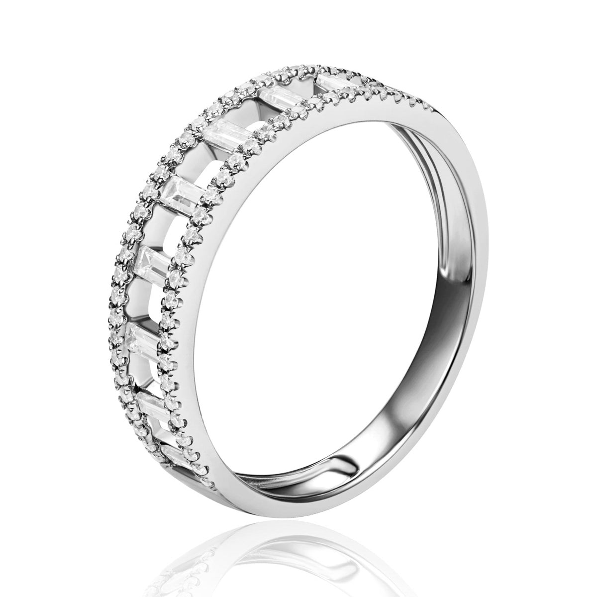 Ladder Diamond Ring