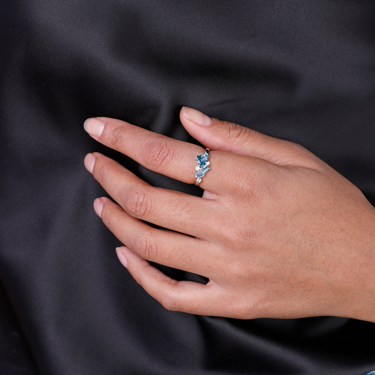 Delecate Semi-Precious Ring