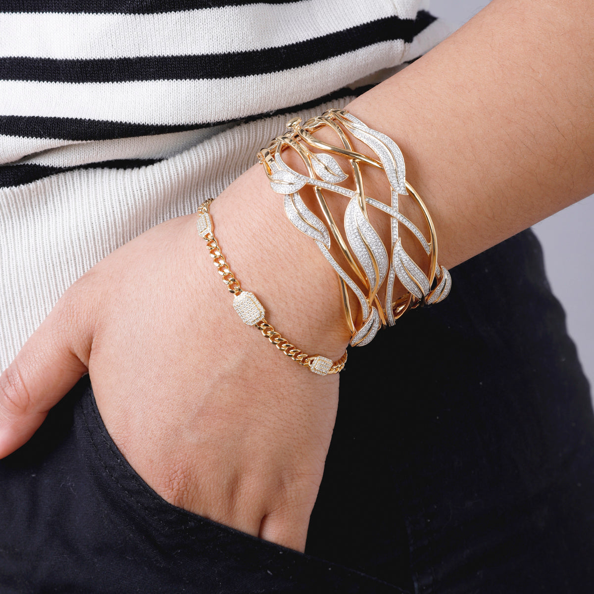 Diamond Link Bracelet