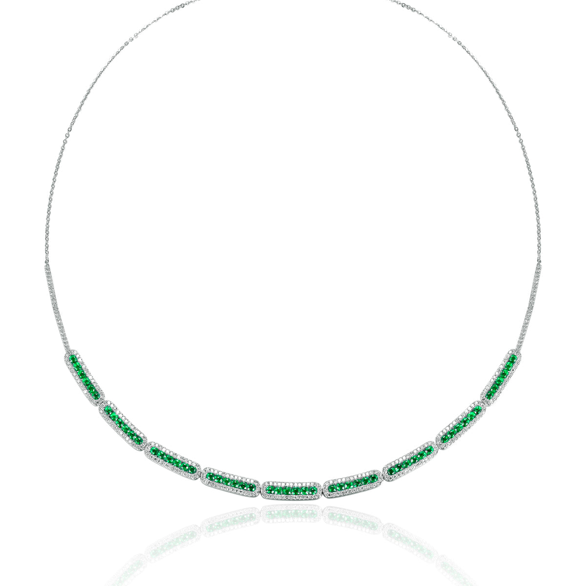 Delicate halo design and secure closure, with a variety of precious options. 