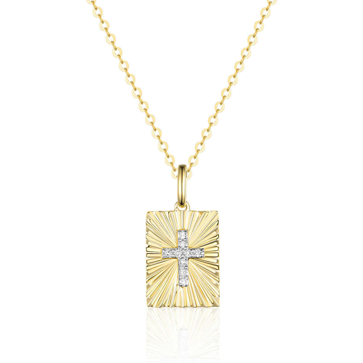 Cross Medallion Necklace