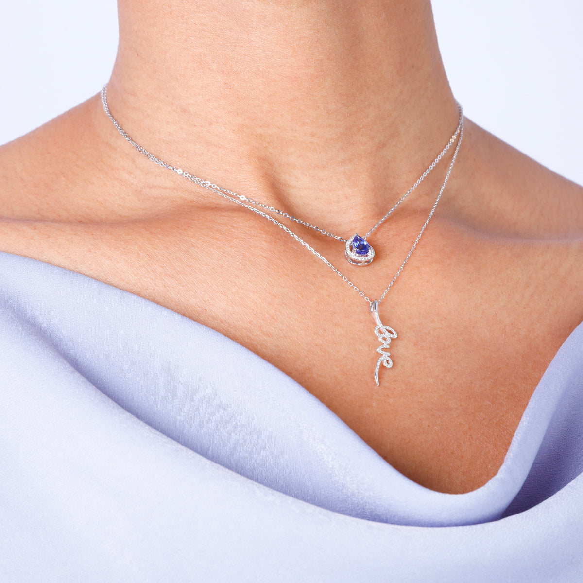 Diamond Love Necklace