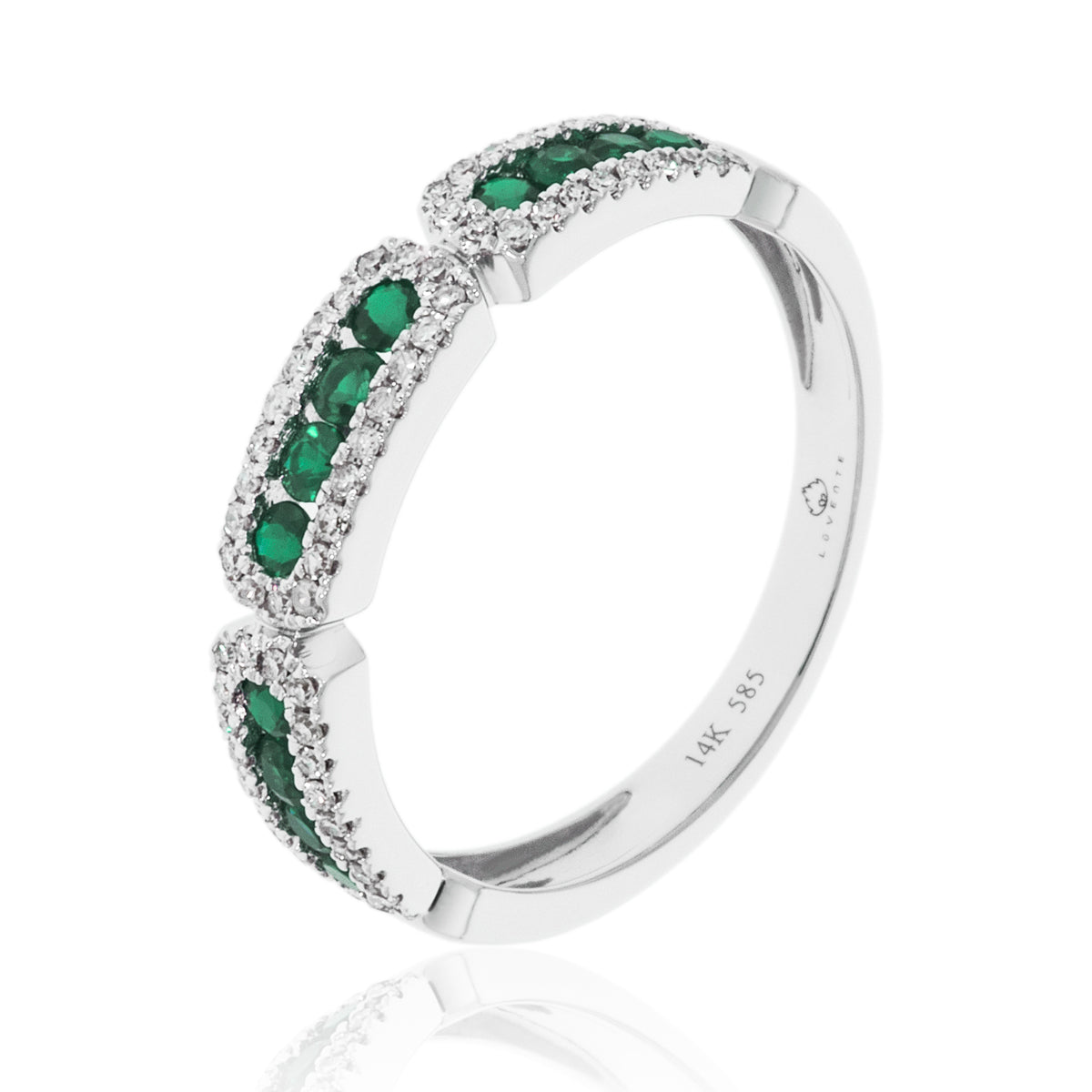 Discover our Art Deco Band Rings. Handcrafted jewelry featuring stunning diamonds and precious gems