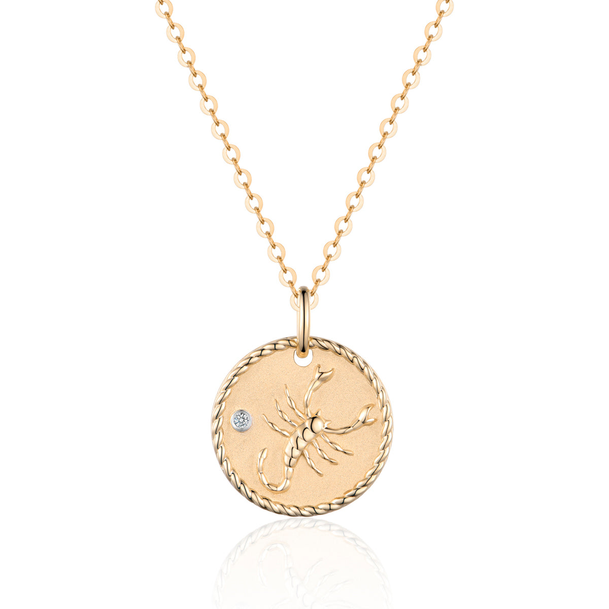Zodiac MedaIlion Necklace