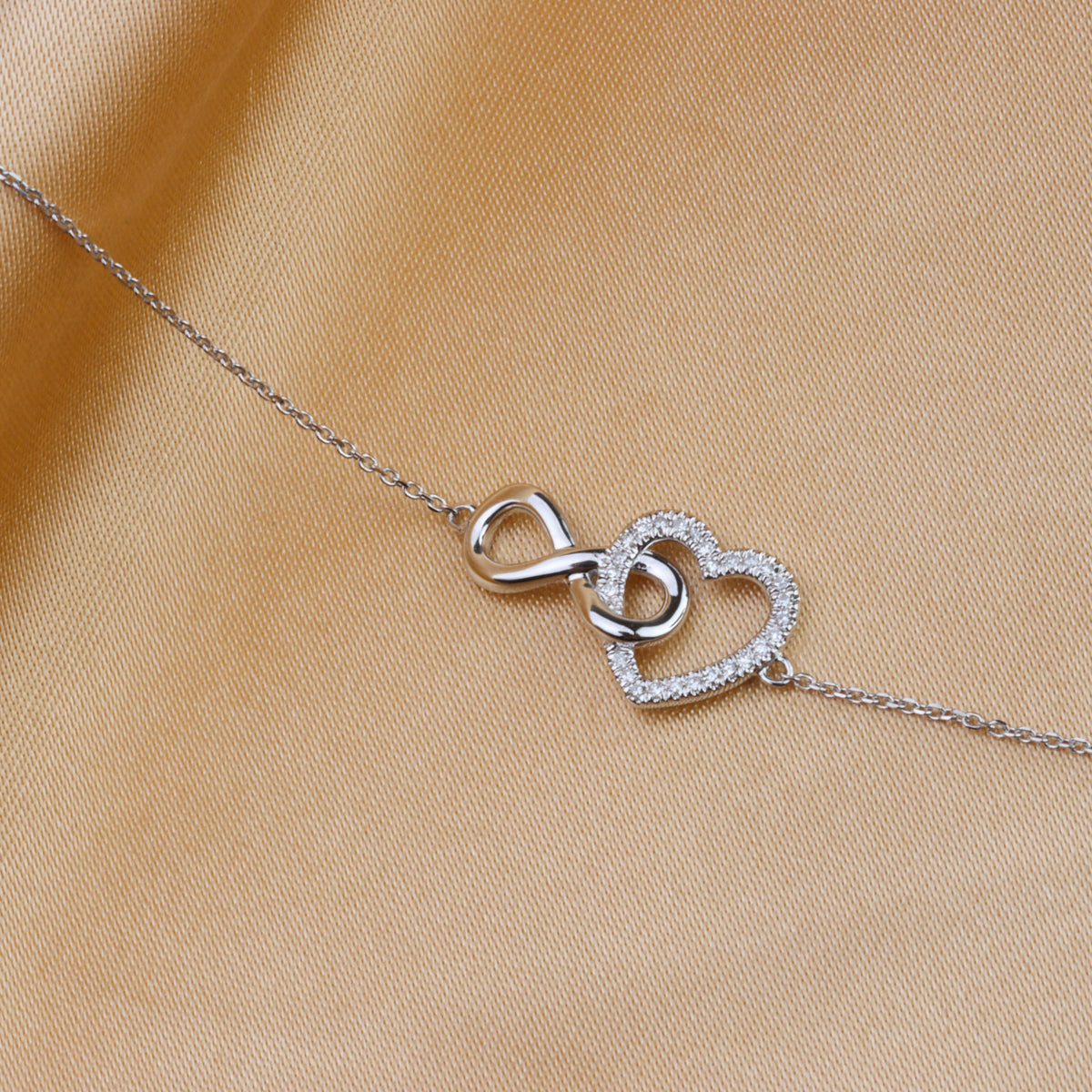Infinity Heart Bracelet