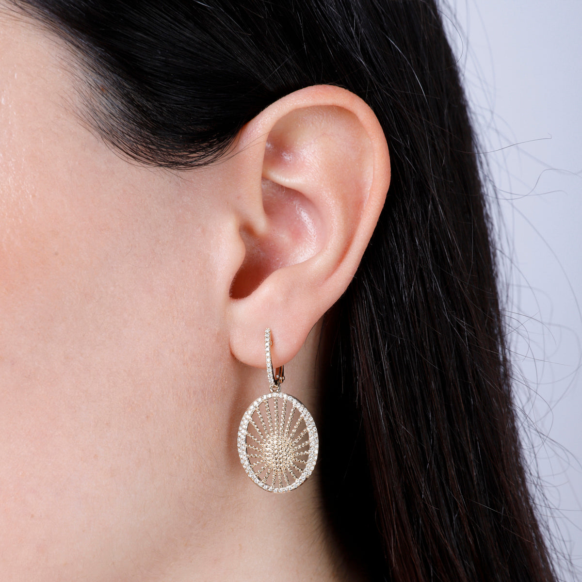 The Sun Classic Earrings