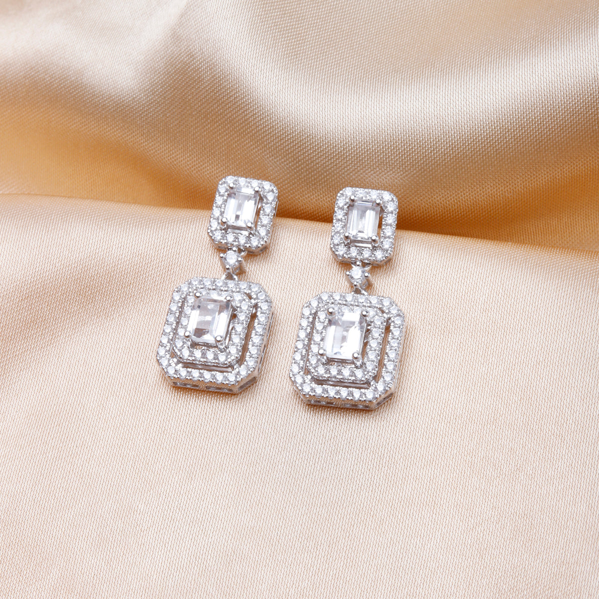 Mosaic Drop Earrings